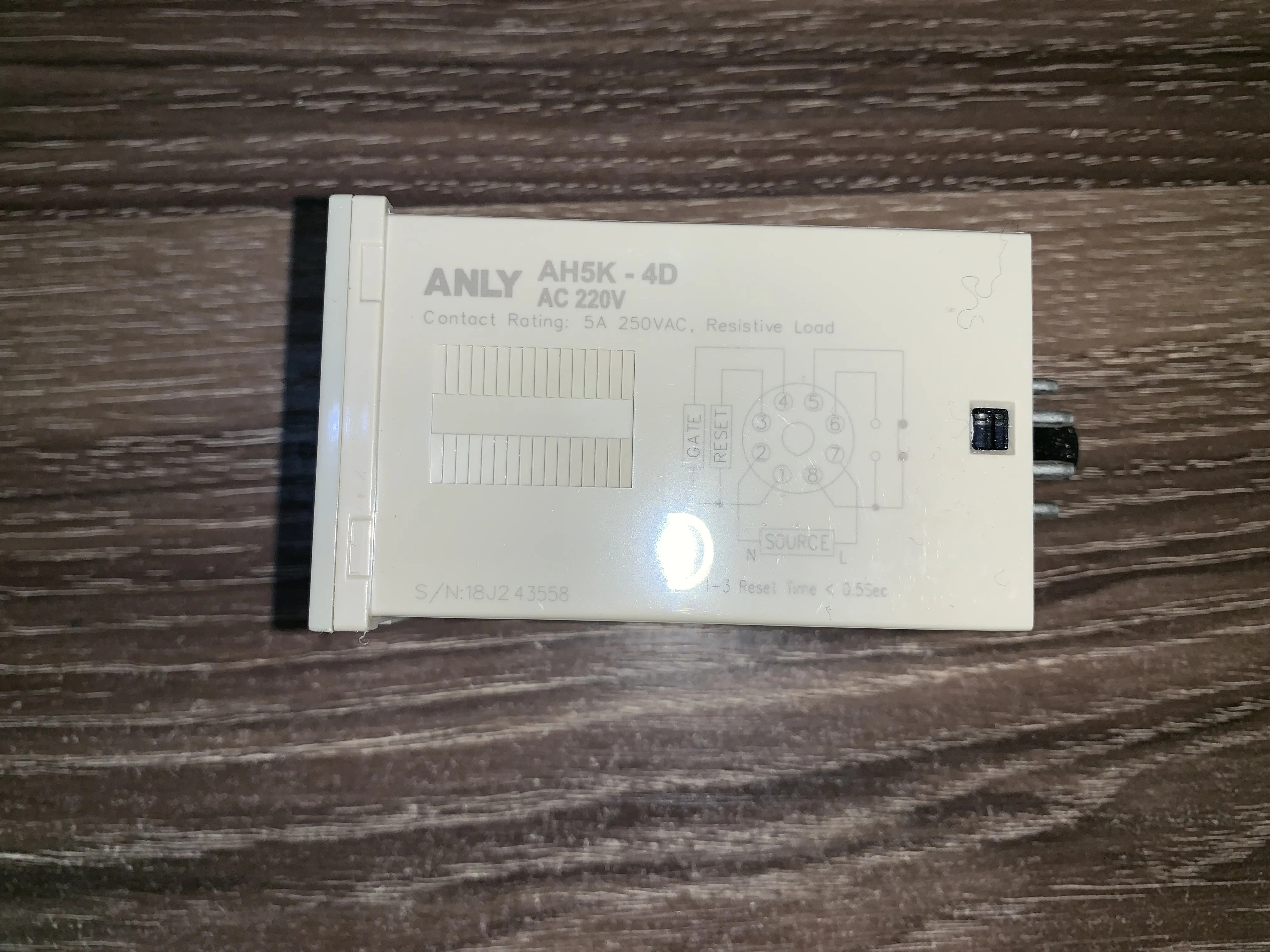 오리지널 대만 ANLY 디지털 카운터 AH5K-4D 220V