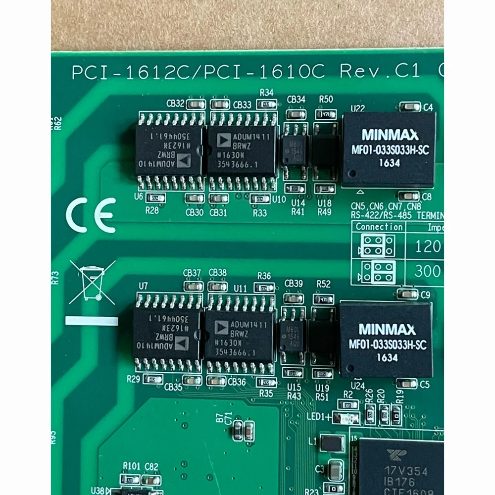 어드밴텍 캡처 카드 PCI-1610C REV.C1 01-3용