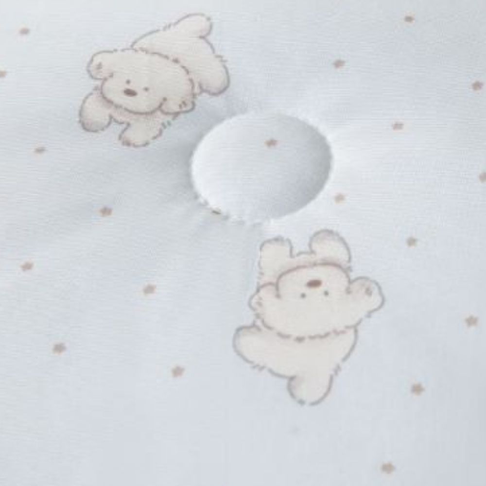 하나침장 3도씨 슈퍼쿨 아이스 냉감사 양면100 차렵이불 흰둥블루, S(싱글)1500 - 상세 이미지 3