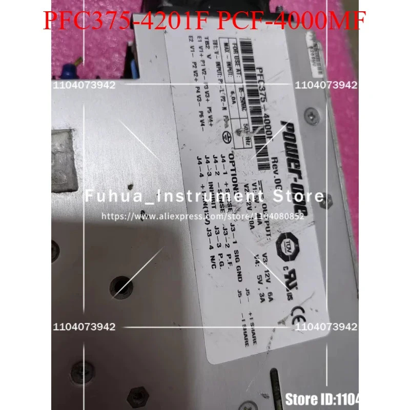 PFC375-4201F PCF-4000MF 6.0A 전원공급장치 모듈