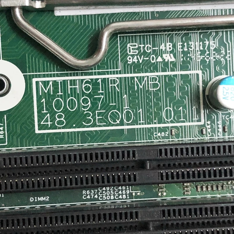 CN-042P49 DELL OptiPlex 3010 MT 마더보드 MIH61R 10097-1 48.3EQ01.011 메보드 리퍼 완료