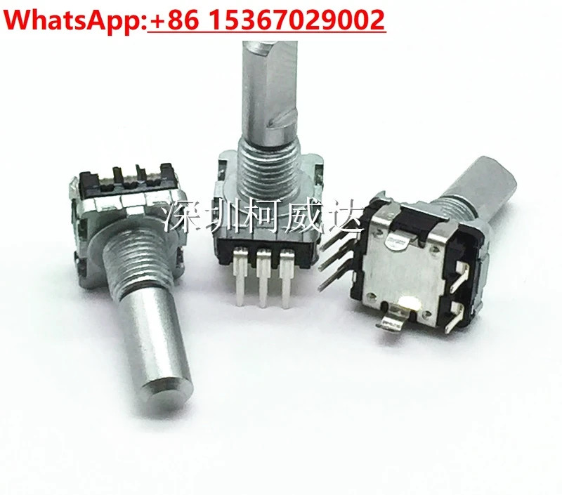 10PCS EC11 인코더 DC11B 489 20 위치 지정 펄스스위치 포함