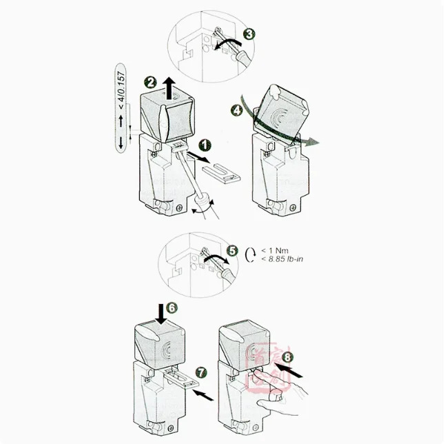 슈나이더 스위치 센서 XS7C4A1DPG13