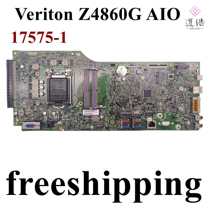 17575-1 Acer Veriton Z4860G AIO 마더보드 VBUZZ 348.0C807.0011 DB.VRZ11.001 LGA 1151 DDR4 메인보드 완전 작동 리퍼