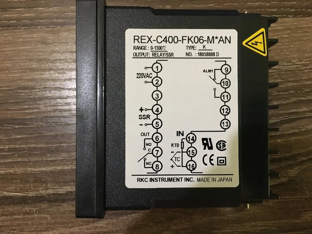온도조절기 지능형 디지털 디스플레이 컨트롤러 온도 제어 기기 REX-C400-FK06-M x AN