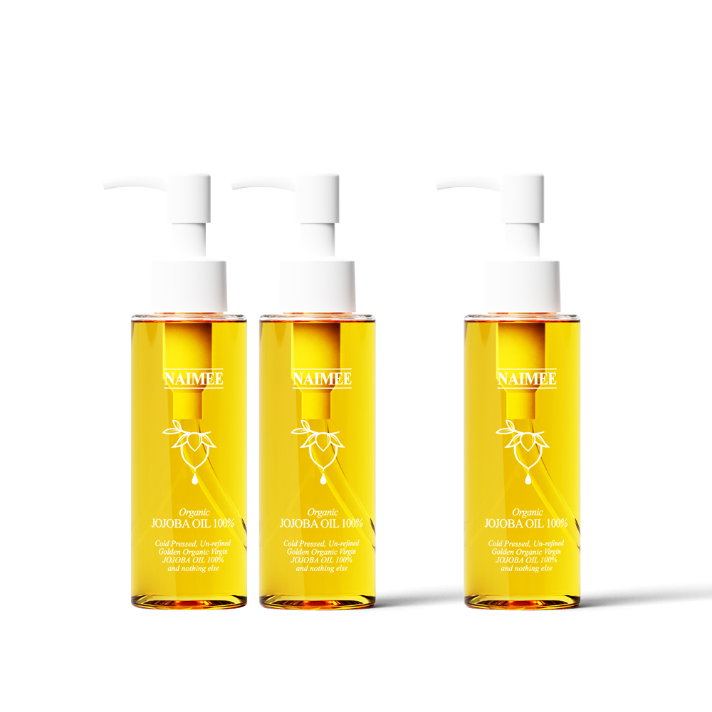 나이미 유기농 호호바 오일 100% 125ml, 3개 - 상품 이미지