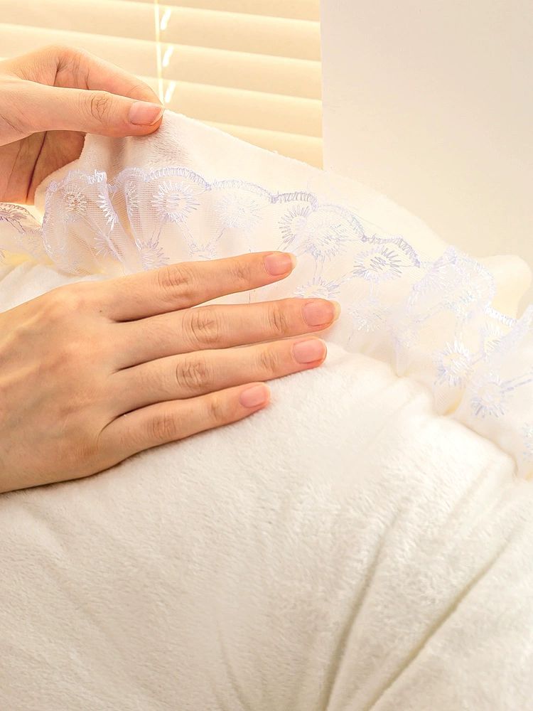 침대헤드보드 패브릭 화이트 호텔식 침대머리 쿠션 업홀스터드 헤드보드 - 상세 이미지 5