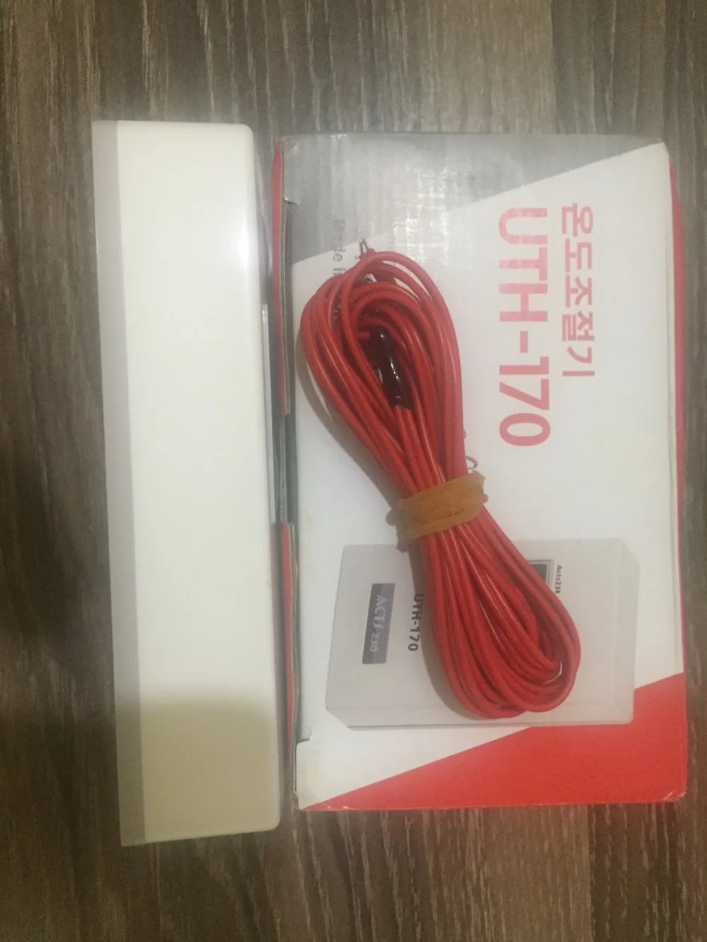 Uth-170 가열 필름 온도조절기 지열 막 온도 조절기 전기 바닥 난방 스위치 벨트