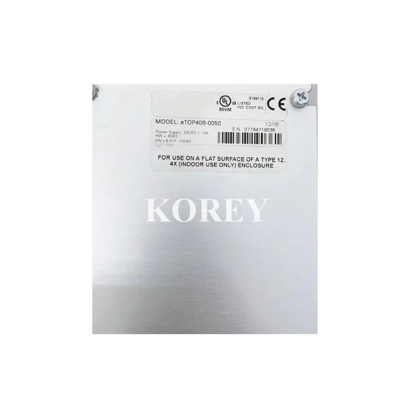 터치스크린 HMI eTOP40B-0050 24VDC 원본