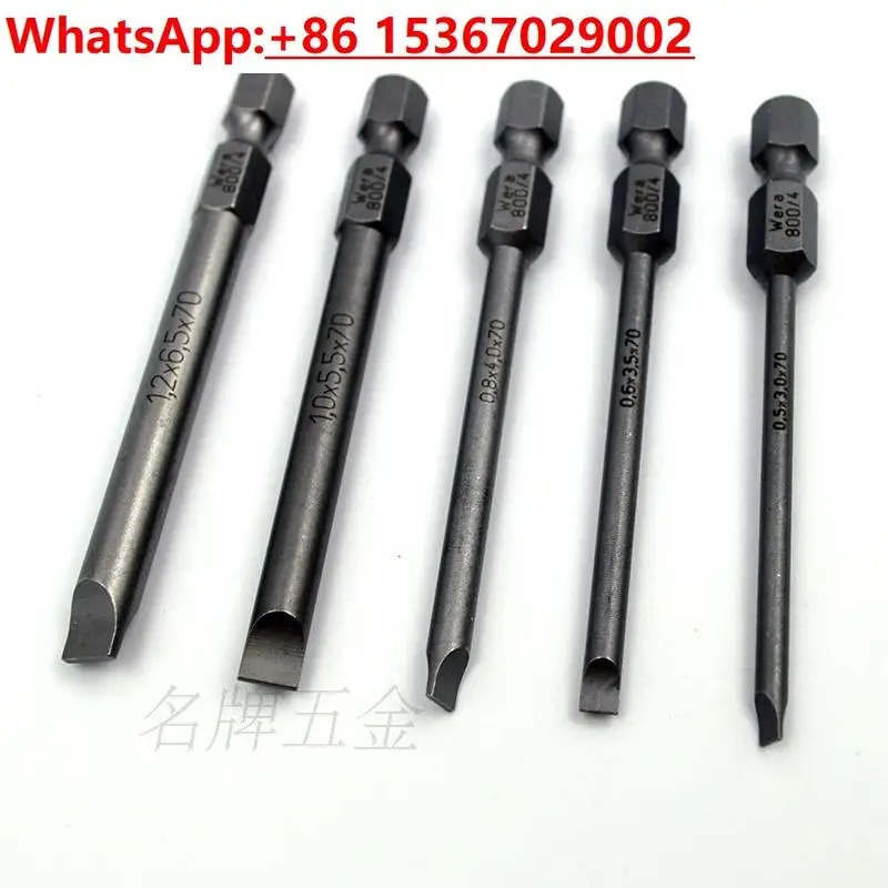 5PCS 800/4Z 전기 수동 단어 나사 배치 1.6 3 3.5 4 5.5 6.5 8mm