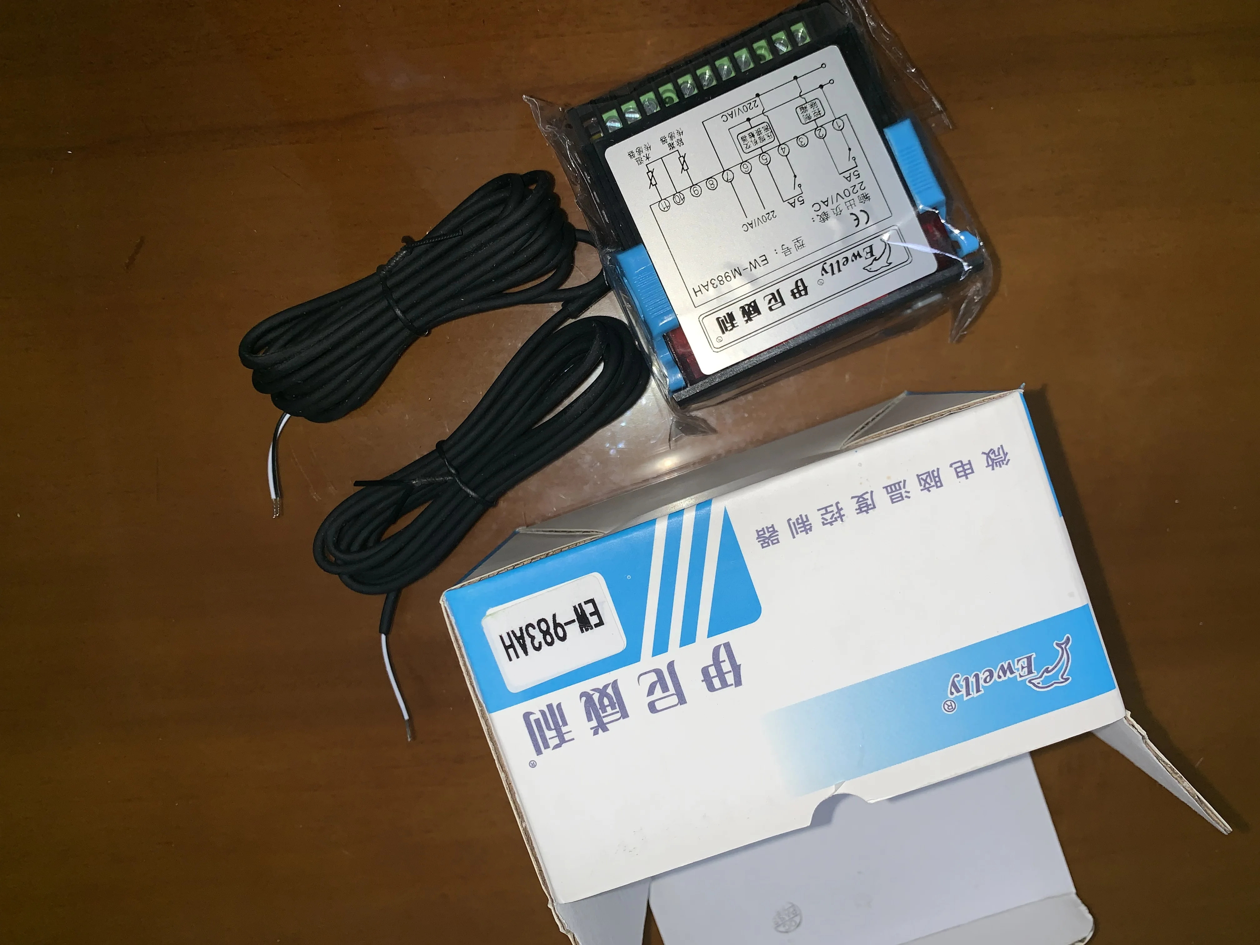 오리지널 온도 컨트롤러 Ewelly EW-983Ah EW-983E 펌프 열 제어 테이블 교체