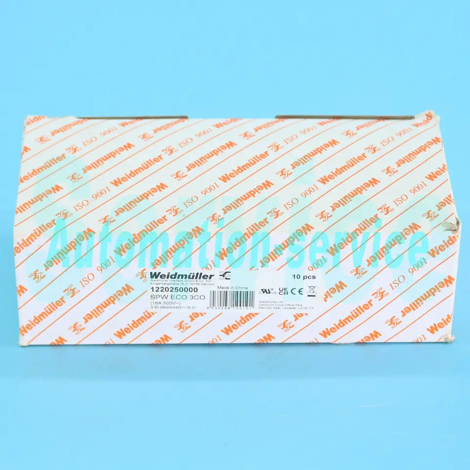 Weidmuller릴레이 소켓 SPW ECO 3CO 1220250000 16A 500V 10PCs/BOX 신