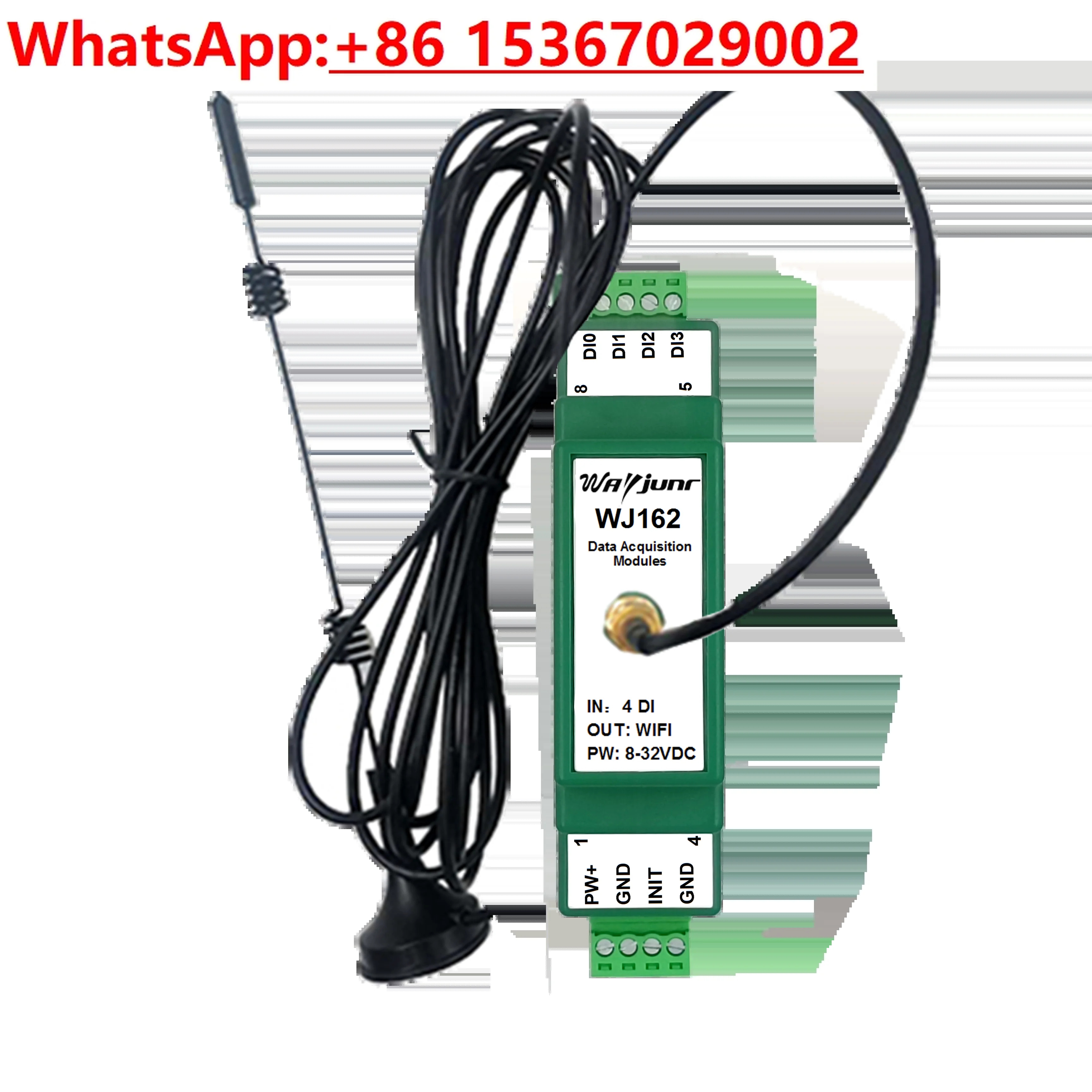 4채널 DI 스위치 감지 카운터 MQTT 프로토콜 웹 페이지 온라디스플레이 WiFi 모듈 WJ162