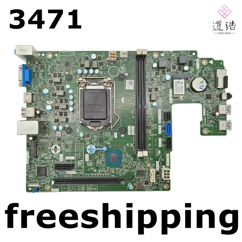 Dell Vostro 3471 마더보드CN-0GPD72 19423-1 0GPD72 GPD72 DDR4 메인보드 완전 작동 리퍼