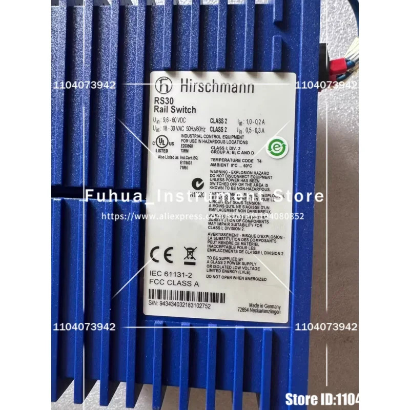 Hirschmann RS30 스위치 RS30-0802O6O6SDAPHH05.0.02