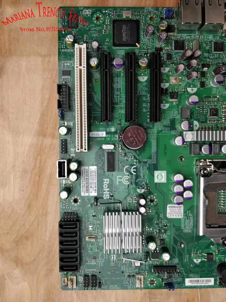 슈퍼마이크로 마더보드X8SIL-V LGA 1156 Xeon X3400 / L3400 시리즈 코어 i3 DDR3