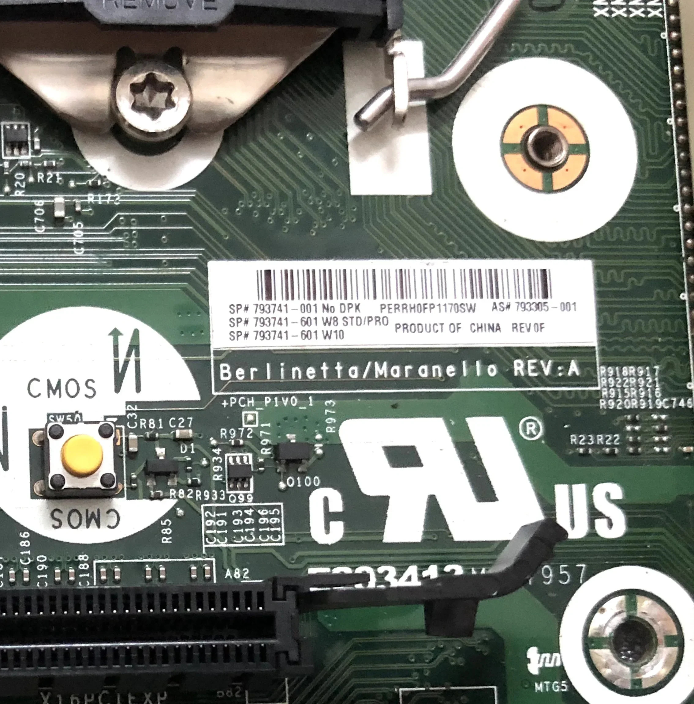 793741 -001 hp호환 490 G3 498 마더보드793305 MS-7957 메인보드 완전 작동 리퍼