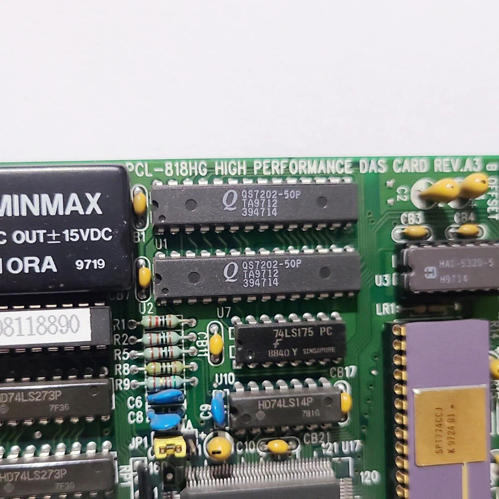 고성능 DAS 카드 REV A3 데이터 캡처 16채널 ISA Advantech PCL-818HG용