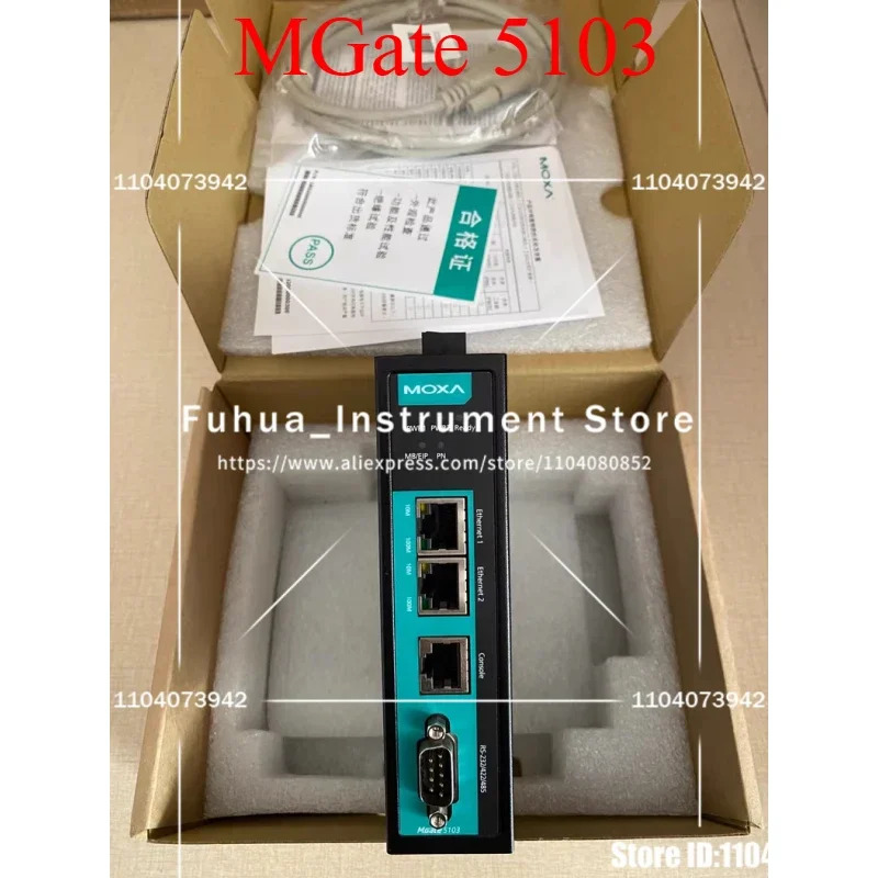 MOXA MGate 5103 MODBUS-PROFINET 게이트웨이