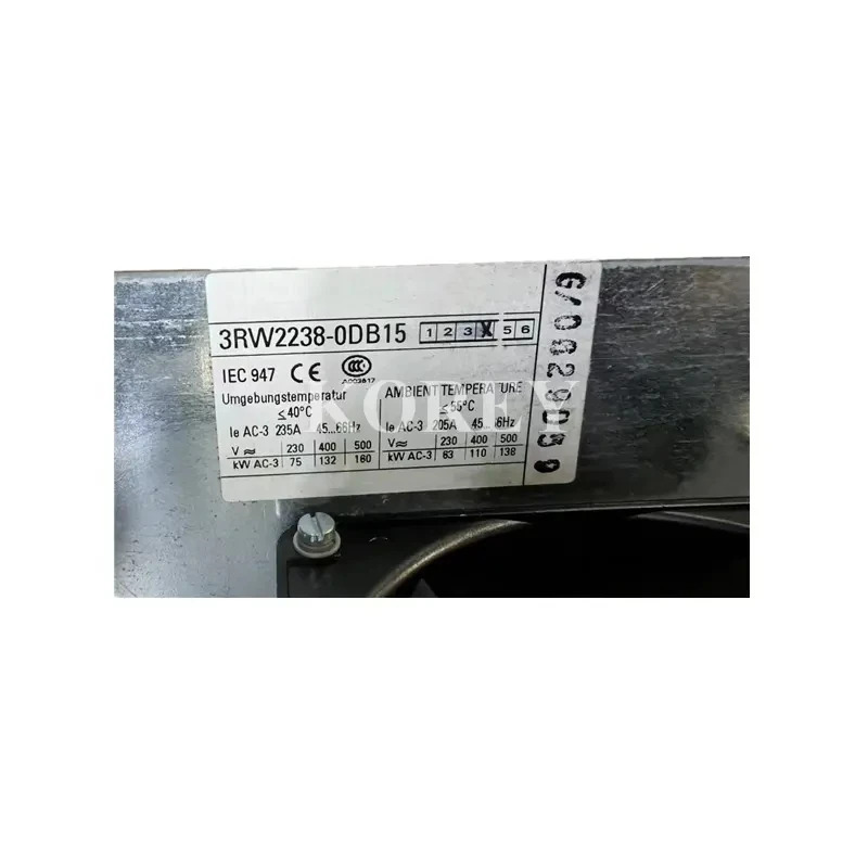 양호상태소프트 스타터 3RW2238-0DB15