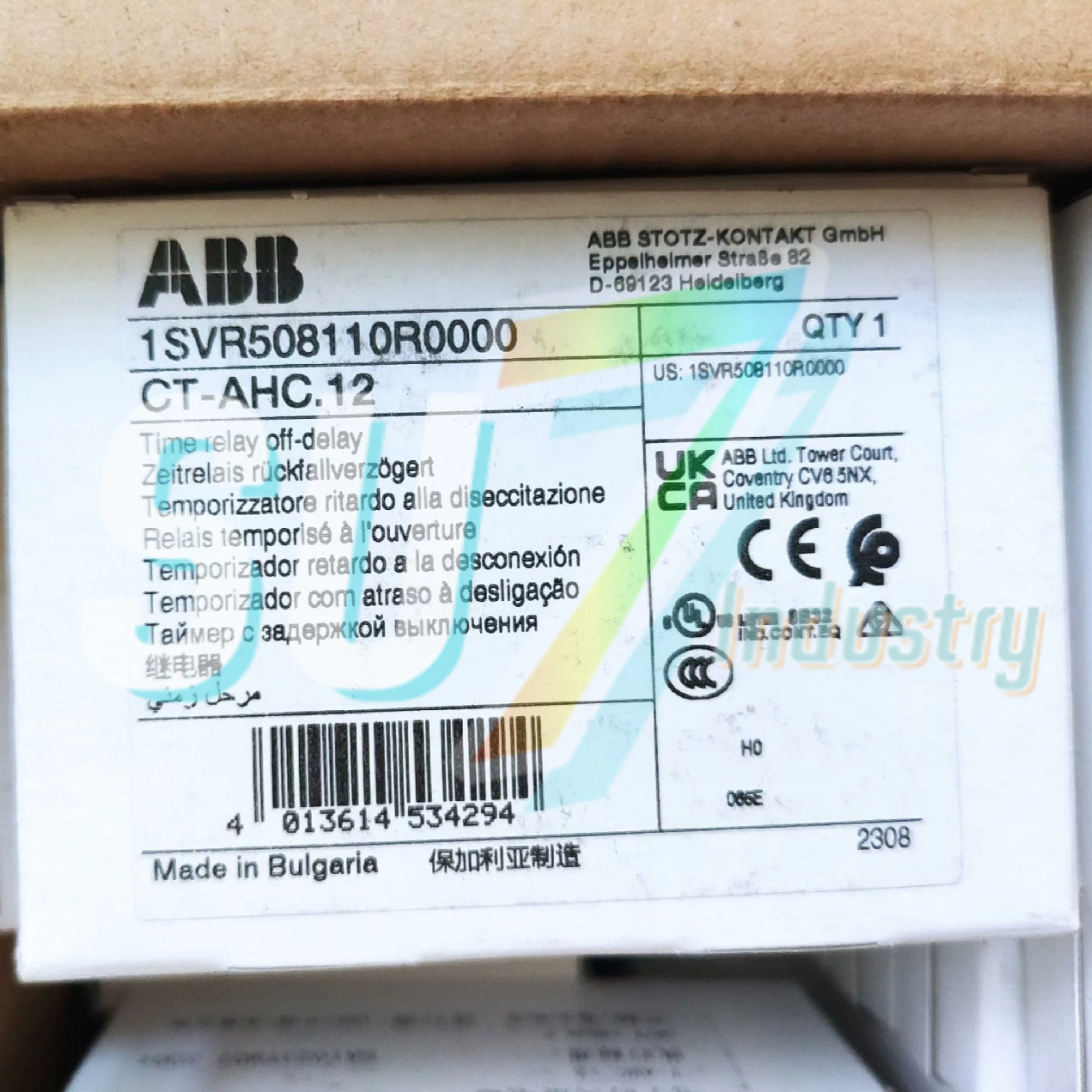 타임 릴레이 원본 CT.MFD.12 E234 CT-AHC.12 CT-AHD.12 CT-AHD.22 1SVR500110R0100 CT-AHS.22S CT-ARC.12