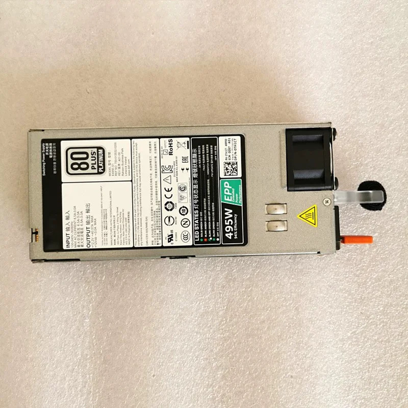 DELL R630 R730 T430 T630 DPS-495BB A D495E-S1 GRTNK 495W EPP서버 전원공급장치전 리퍼