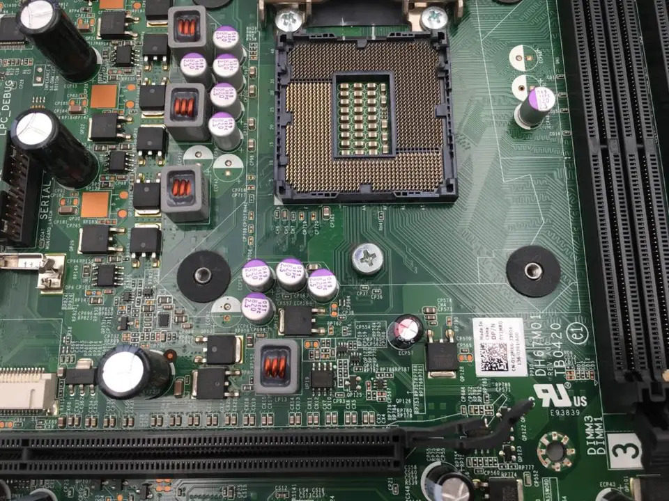 Dell XPS 8300 Vostro 460 마더보드 HWY8Y Y2MRG O2RX9 DH67M01 TB0420