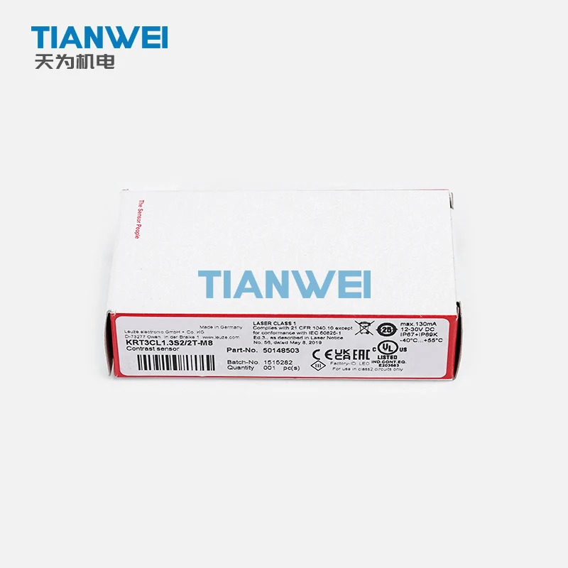 금 KRT3CL1.3S2 2T-M8 독일 LEUZE 감지 거리 60mm 20mm 컬러 마크 센서
