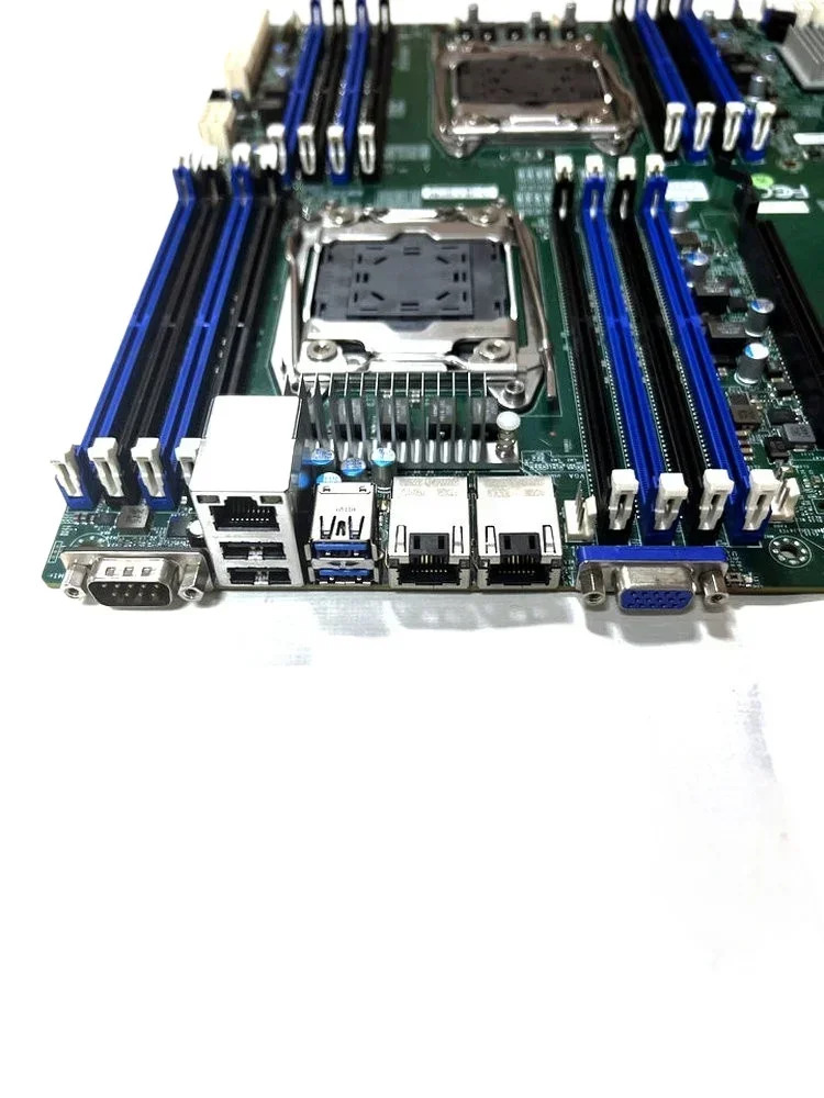 Supermicro X10DRI 듀얼 X99 2011-3 메보드 C612 칩셋은 E5 V3/V4 서버 DDR4를 지원