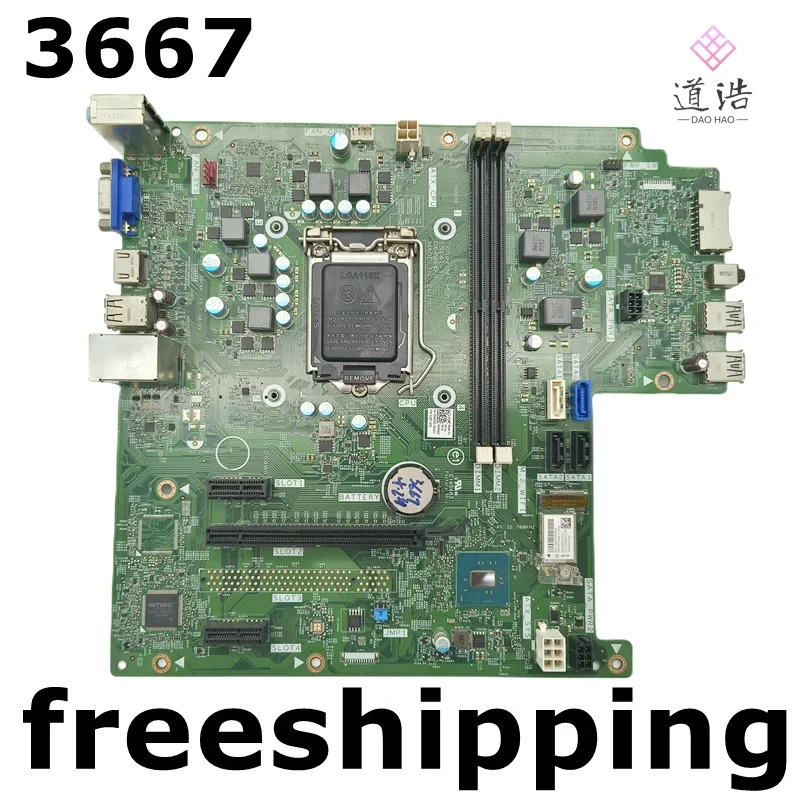 Dell Vostro 3667 마더보드CN-0H9KW5 15141-1 0H9KW5 H9KW5 064W6 DDR4 메인보드 완전 작동 리퍼