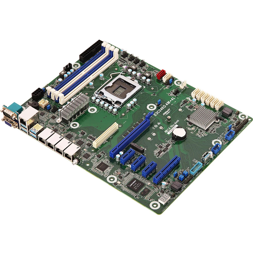 E3C246D4M-4L LGA1151 DDR4 지원서버 마더보드 E-2100/E-2200 고품질
