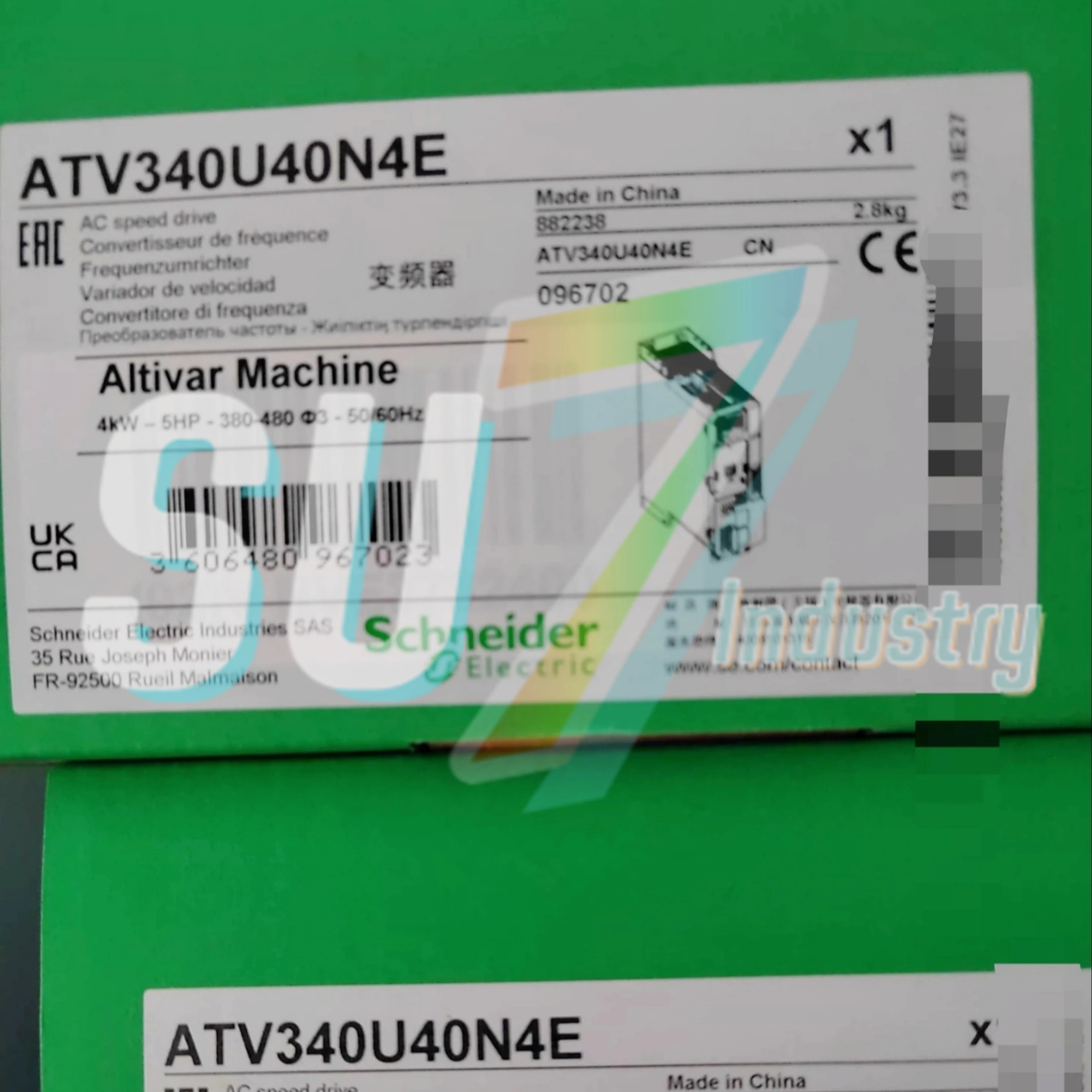 주파수 변환기 원본 ATV340U30N4E ATV340U40N4 ATV340U40N4E ATV340U55N4 ATV340U55N4E ATV340U75N4