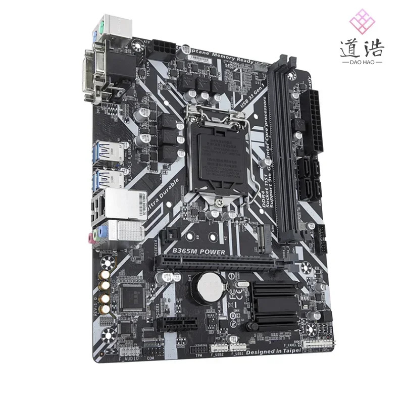 B365M POWER 마더보드32GB LGA 1151 DDR4 마이크로 B365 메인보드 완전 작동 리퍼