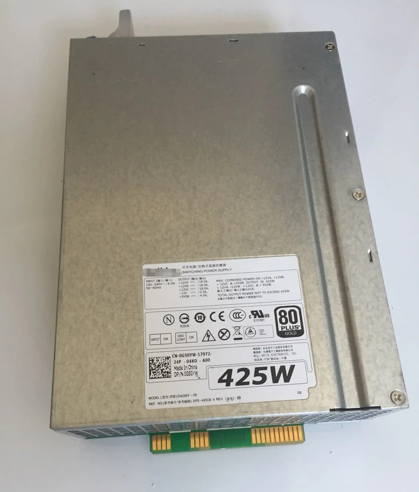 D425EF-00 AC425EF-00 DELL T3600 T3610 T5810 T7810 워크스테이션 전원공급장치
