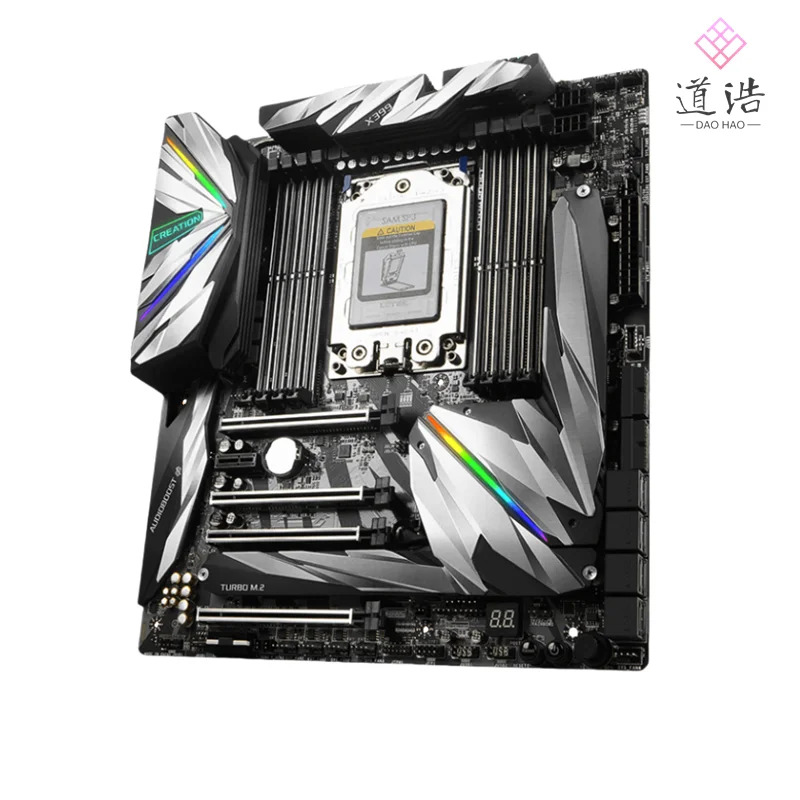 MEG X399 CREATION 마더보드 128GB M.2 DDR4 메인보드 리퍼 완료