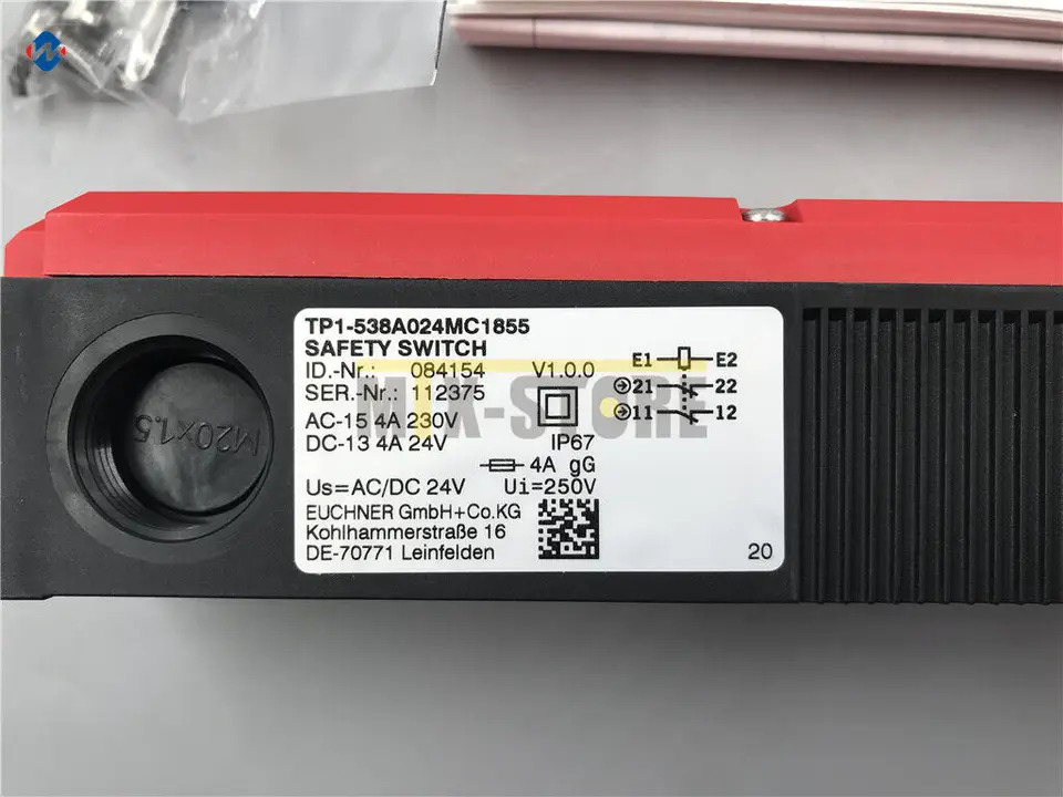 EUCHNER 안전 스위치 TP1-538A024MC1855 신