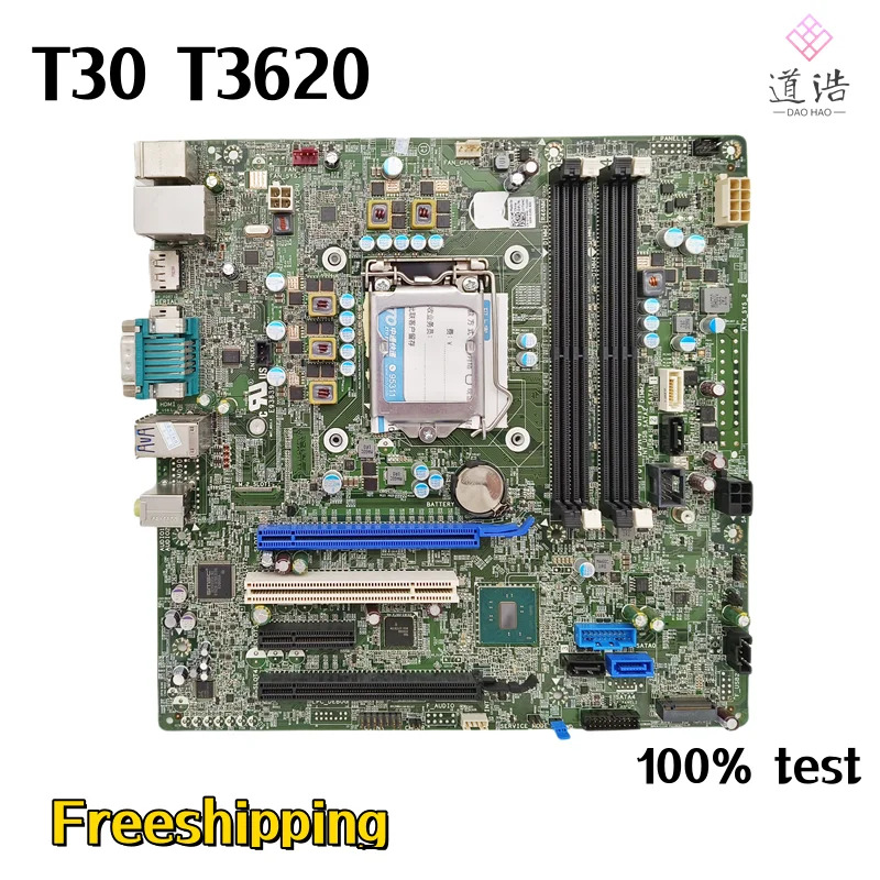 CN-07T4MC Dell PowerEdge T30 T3620 마더보드 07T4MC 7T4MC LGA 1151 DDR4 메인보드 리퍼 완료