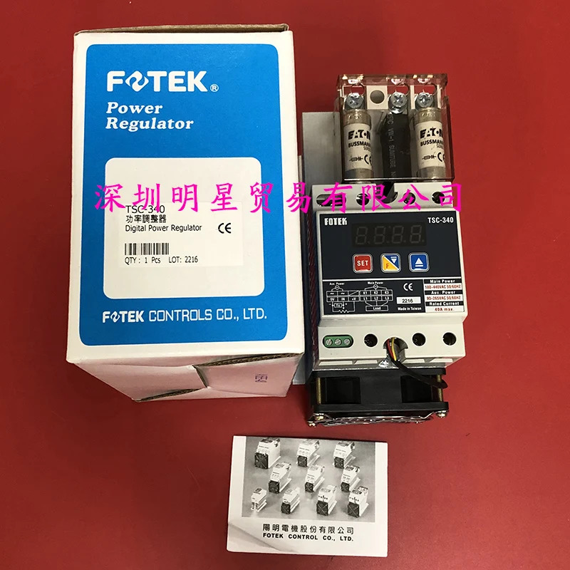 YanGM호환ing FOTEK 디지털 TSC-340 전원 조정기 대만 냉각팬 3상