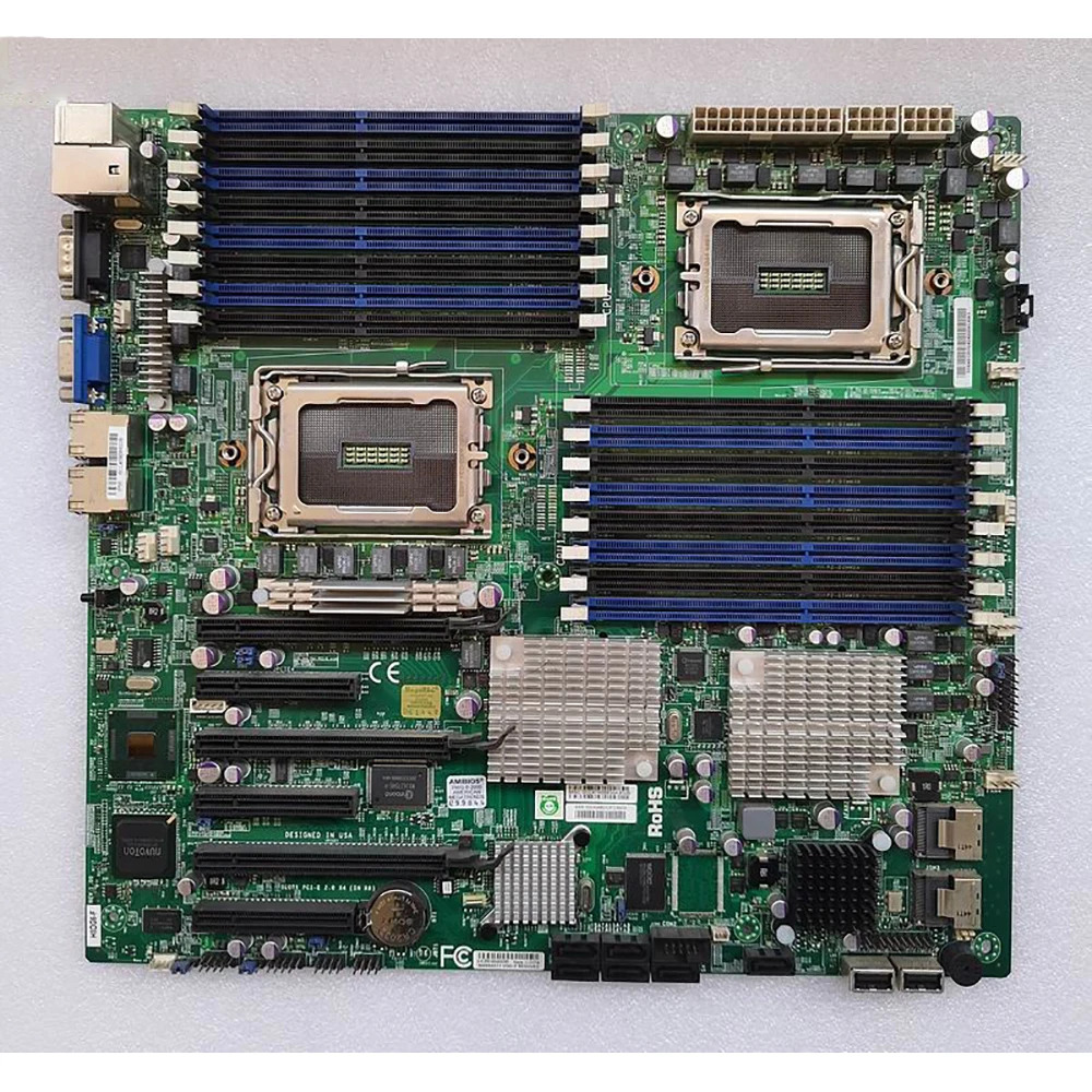 Supermicro 서버 마더보드듀얼 Opteron 6000 시리즈 프로세서 DDR3 LSI 2008 SAS 8포트 6Gbps 컨트롤러 H8DG6-F