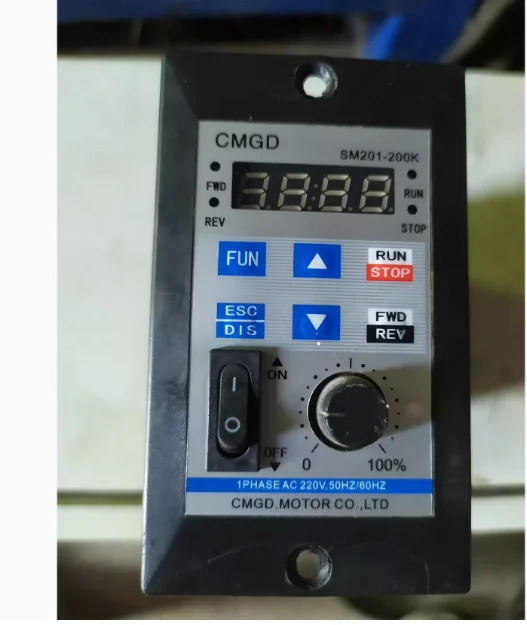 CMGD 모터 속도 제어기 주파수 SM201-400K SM201-200K AC220V 50Hz 60Hz SM201-200W SM201-120W
