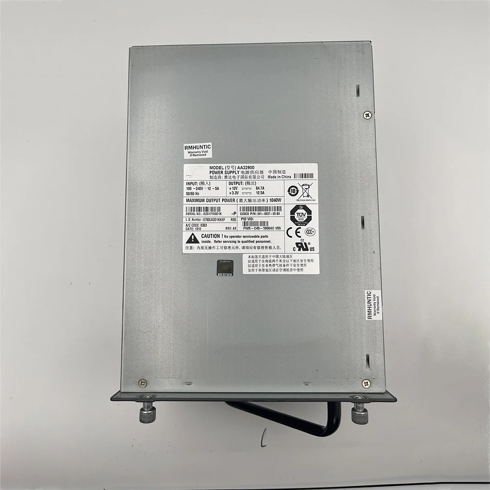 AA22900 PWR-C45-1000AC전원공급장치 341-0037-05 1040W 작동