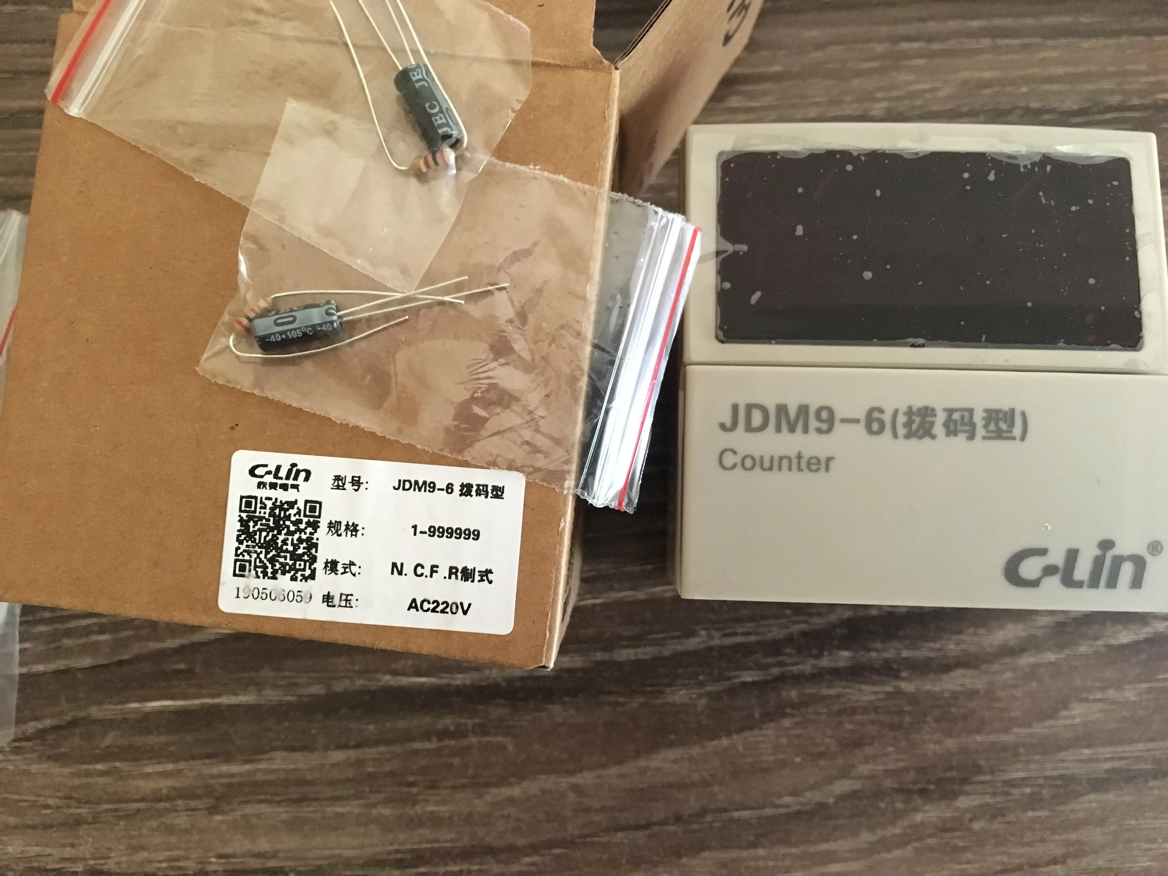 C-lin JDM9-6 지능형 디지털 카운터 AC220