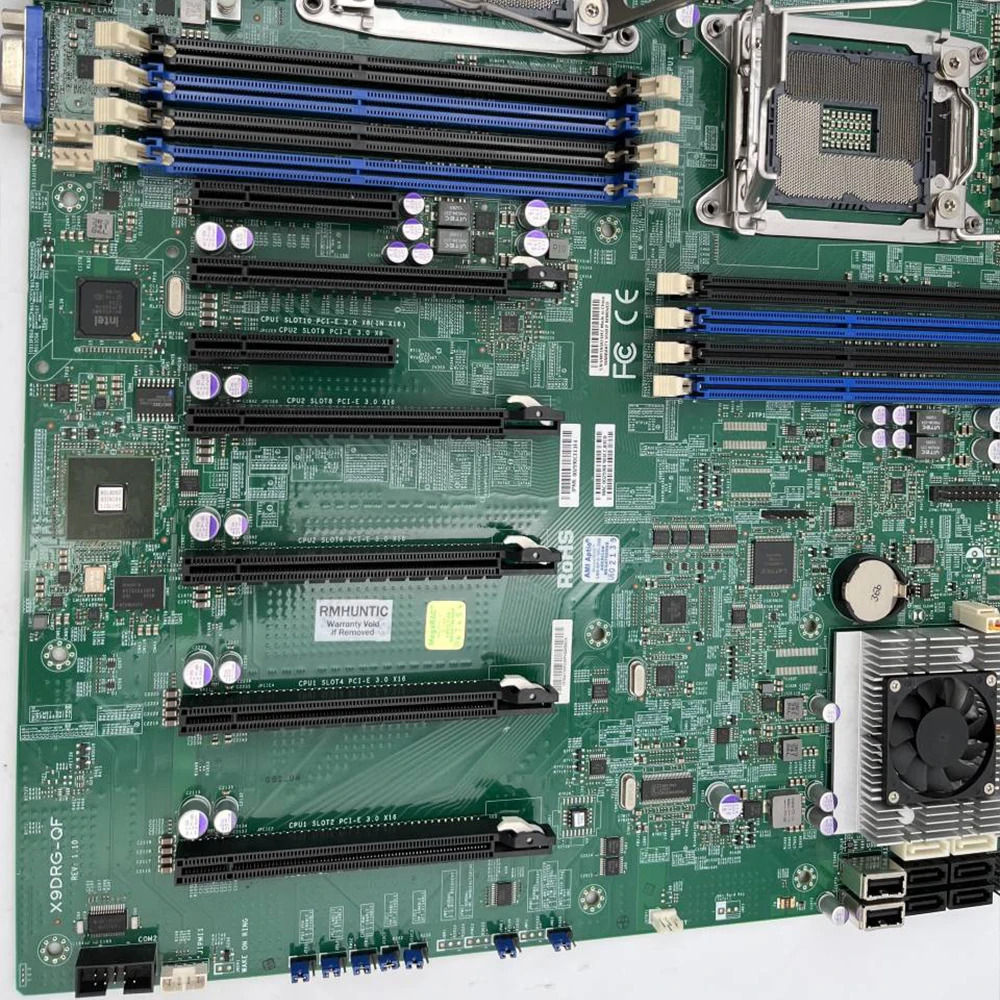 Supermicro 서버 마더보드 Xeon E5-2600 V1/V2 군 ECC 4 PCI-E 3.0 x16더블 폭 LGA2011 DDR3 X9DRG-QF용