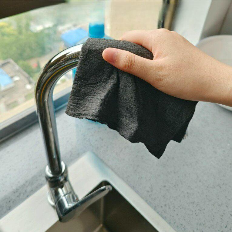 극세사 마이크로화이버 걸레 재사용 가능한 창문 거울 청소 클로스 물걸레 먼지제거 초흡수 무스크래치 다목적 청소포 - 상세 이미지 3