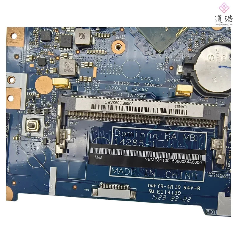 Acer Aspire ES1-531 노트북 마더보드 NBMZ14285-1 811001 N3710 CPU DDR3 메인보드 리퍼 완료 완전 작동