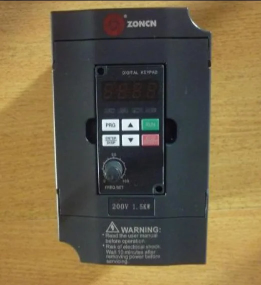 ZONCN 인버터 ZONCH Zhongchen H2200A01D5K 동안 주파수 변환기 신