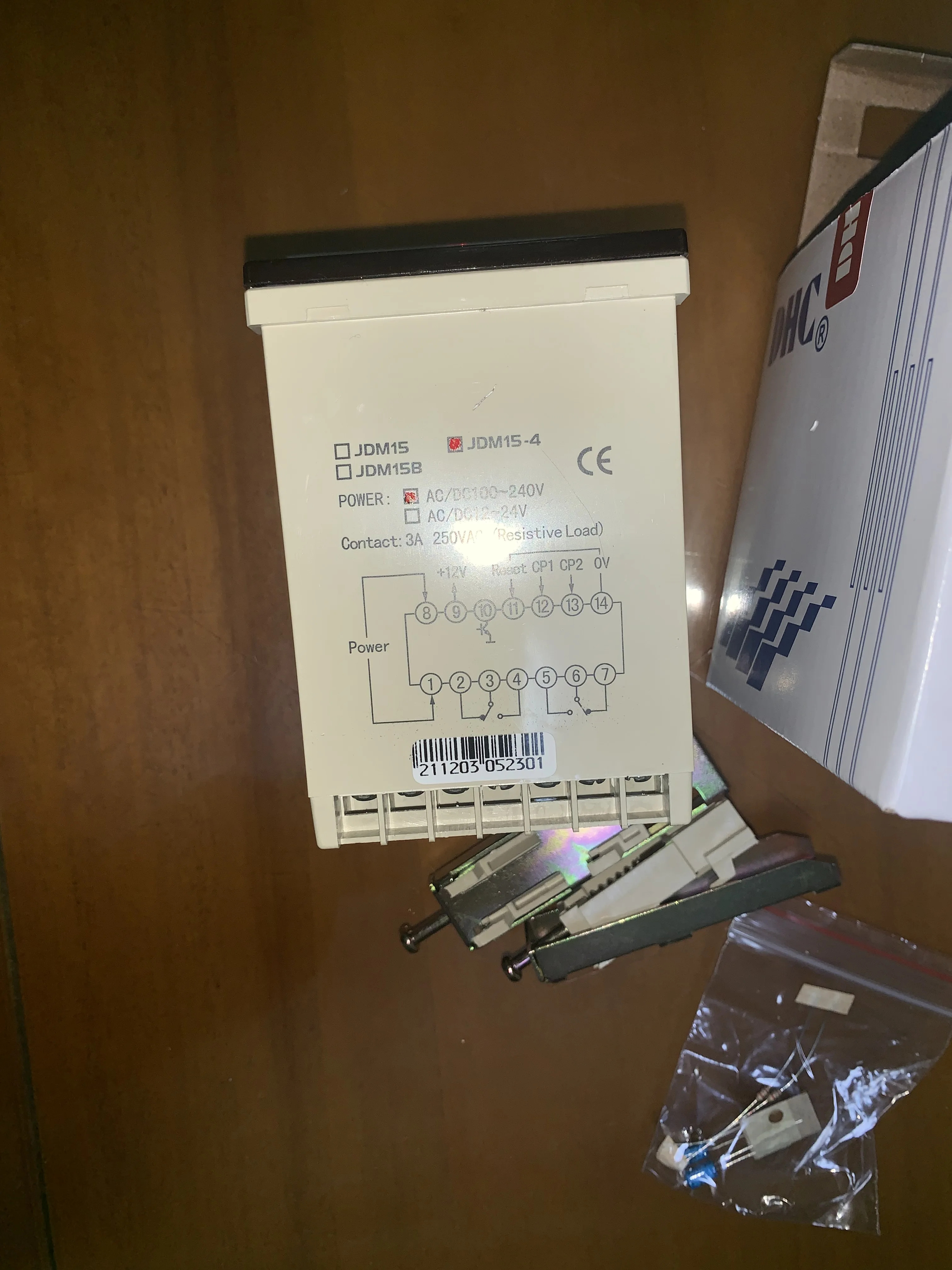 온주 Dahua DHC JDM15-4 디지털 디스플레이 카운트 4 자리 추가 AC/DC100-240V AC/DC12-24V AC220V DC24V