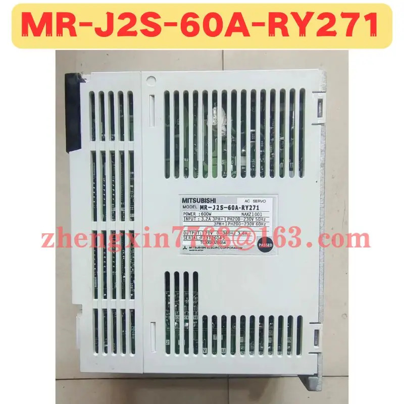 리퍼 서보 드라이브 MR-J2S-60A-RY271 MR J2S 60A RY271 정상 기능 완료