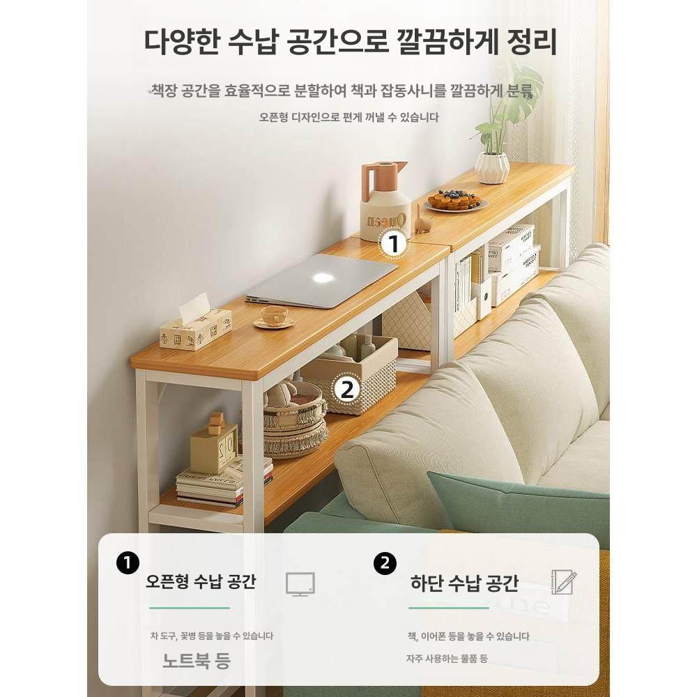 침실 원목선반 벽걸이 심플 다용도 수납장 모서리 침대머리선반 모던 진열대 - 상세 이미지 3