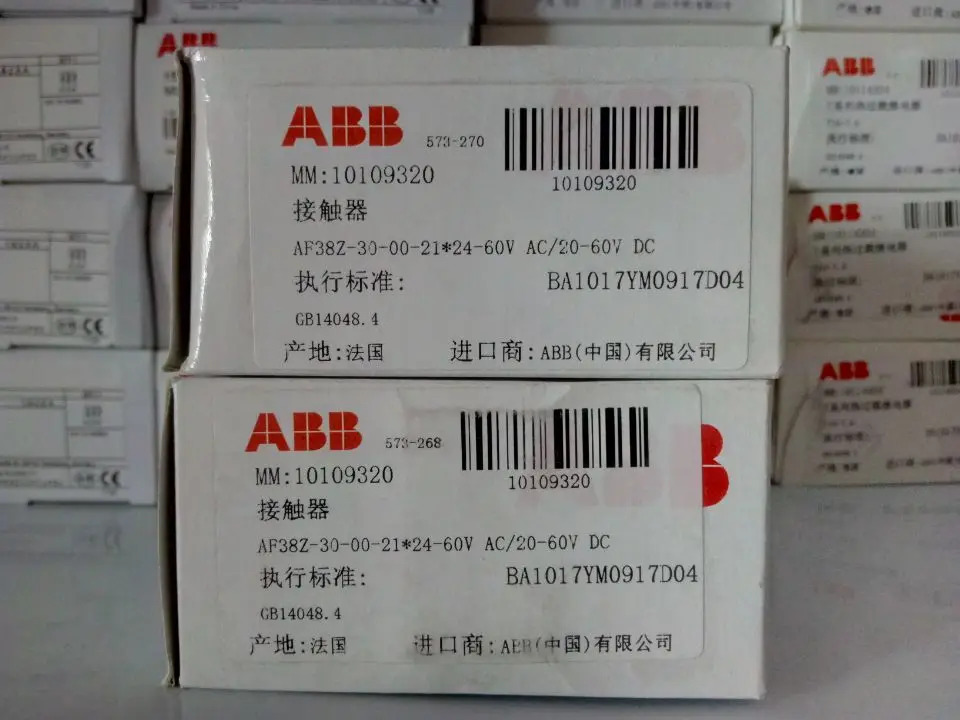 ABB 접촉기 AF38Z- 30-00-21 AF30Z- 38-00-23 DC AC 공유 오리지널